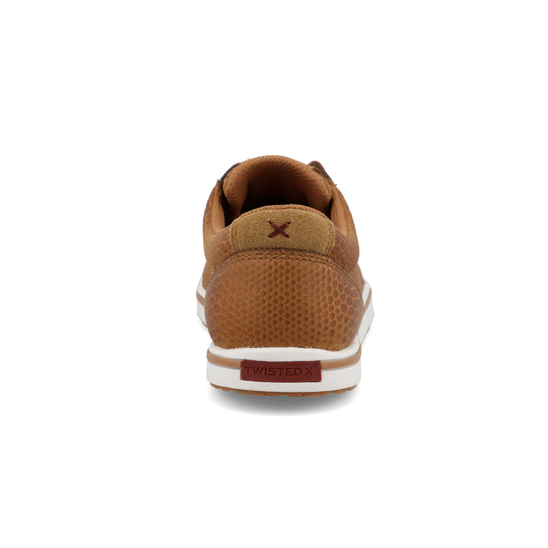 Twisted X Women`s Camel Snake Print Kick Casual
