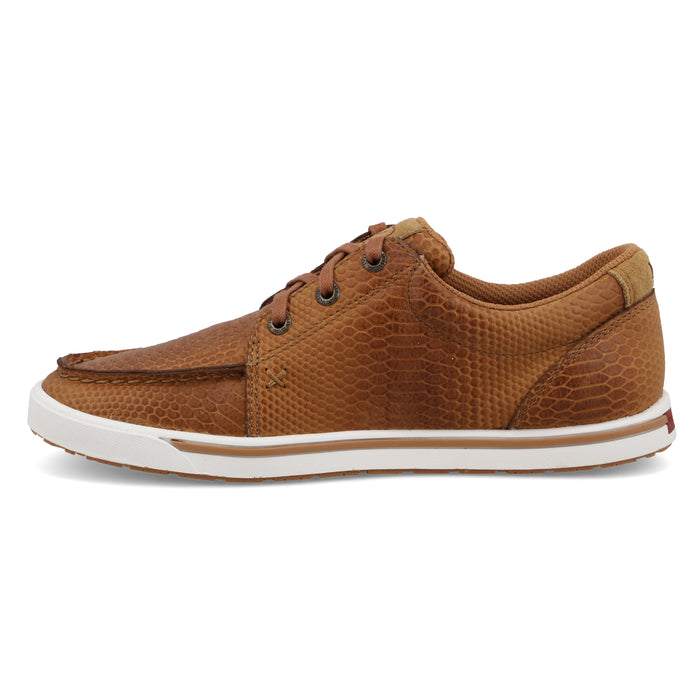 camel Twisted X Women`s Camel Snake Print Kick Casual