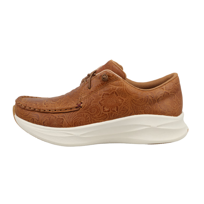 Twisted X Womens Floral Embossed Spice Ultralite X Casual Shoe