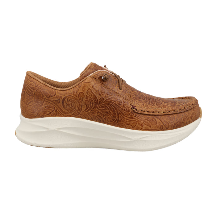 Twisted X Womens Floral Embossed Spice Ultralite X Casual Shoe