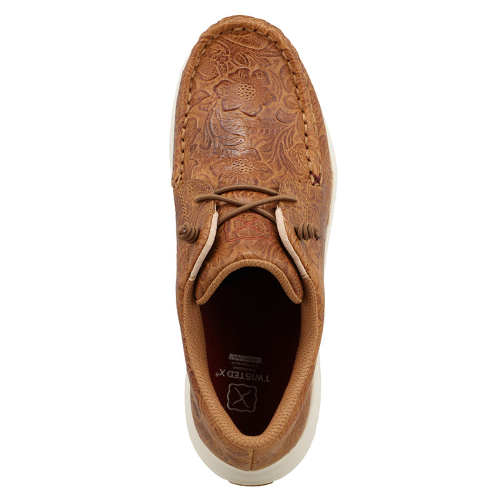 Twisted X Womens Floral Embossed Spice Ultralite X Casual Shoe