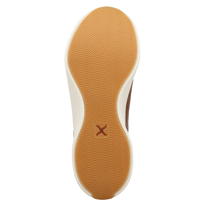 Twisted X Womens Floral Embossed Spice Ultralite X Casual Shoe