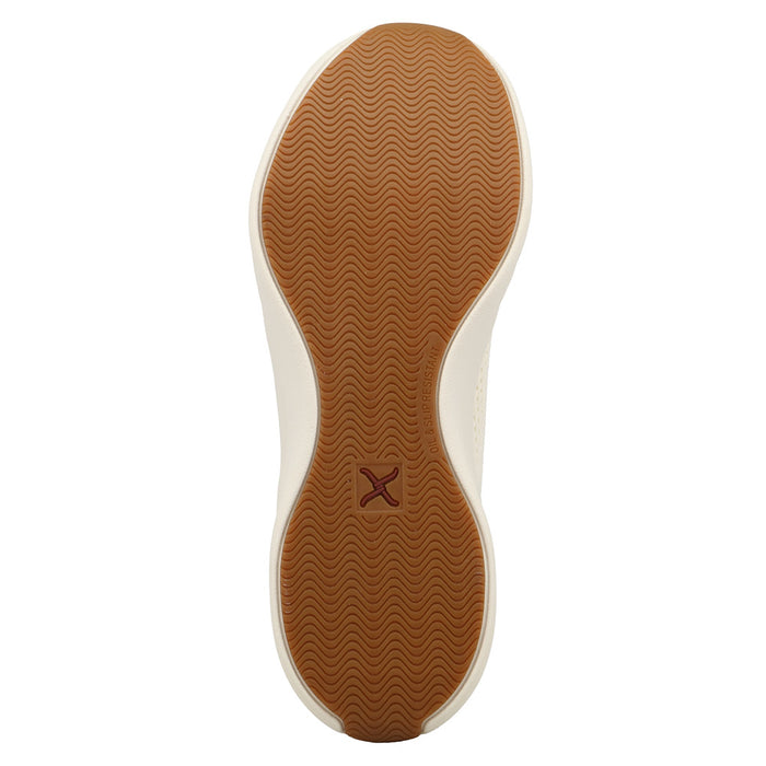 Twisted X Women`s Ivory Slip On Feather X Casual