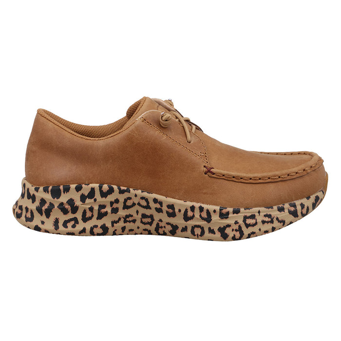 Twisted X Women's Cider Leopard Feather X Casual