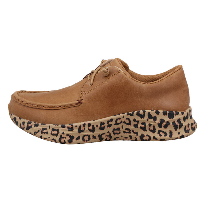 Twisted X Women's Cider Leopard Feather X Casual