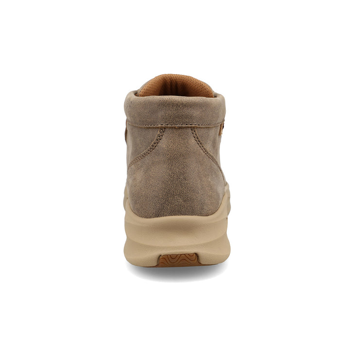 Twisted X Women`s Lace Up Ultralite 6In Brown Bomber Steel Toe Work Boot