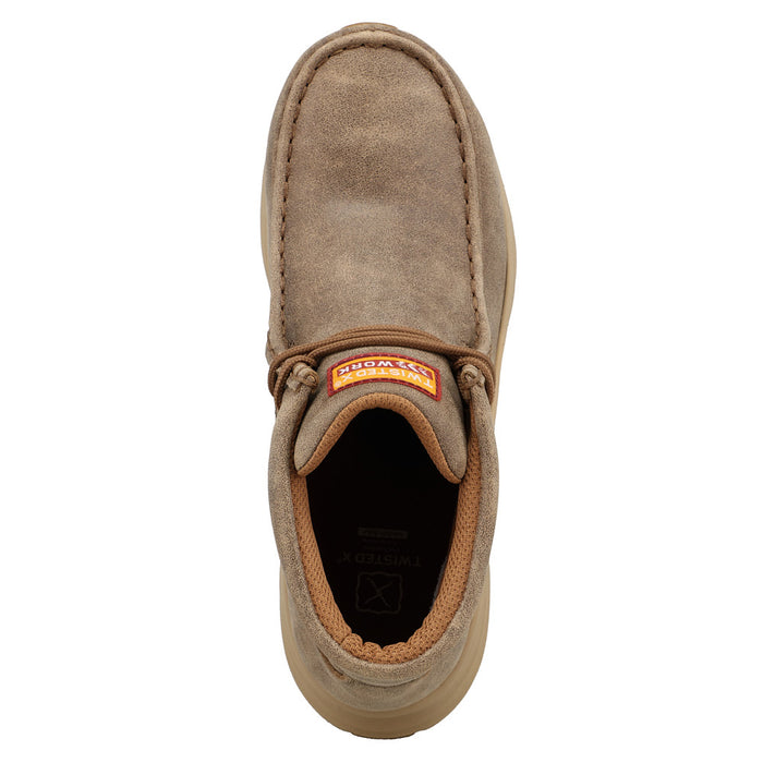 Twisted X Women`s Lace Up Ultralite 6In Brown Bomber Steel Toe Work Boot