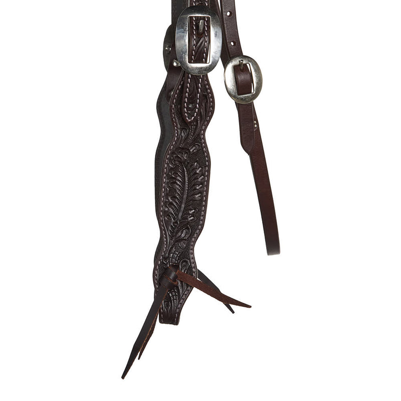 WD Tack Heavy Oiled Dark Oak Browband Headstall