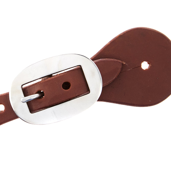 WD Tack Ladies Youth Oiled Dove Wing Spur Straps