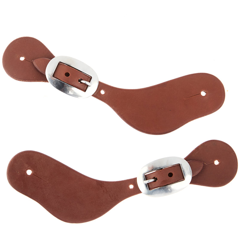 WD Tack Ladies Youth Oiled Dove Wing Spur Straps