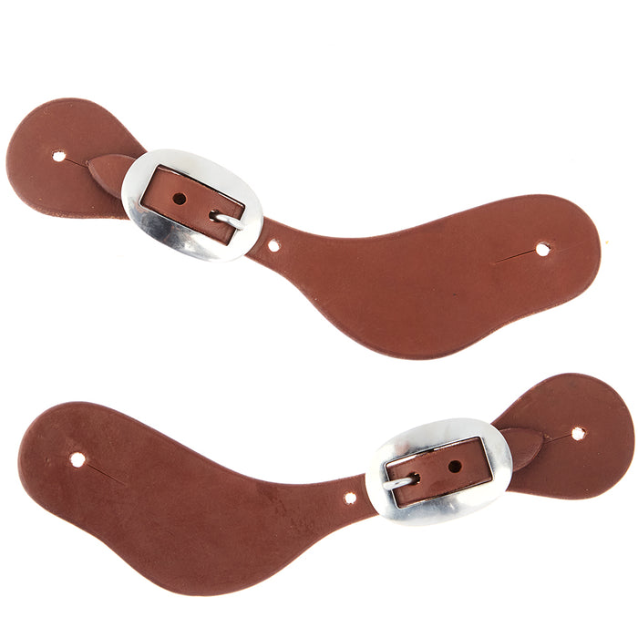 WD Tack Ladies Youth Oiled Dove Wing Spur Straps