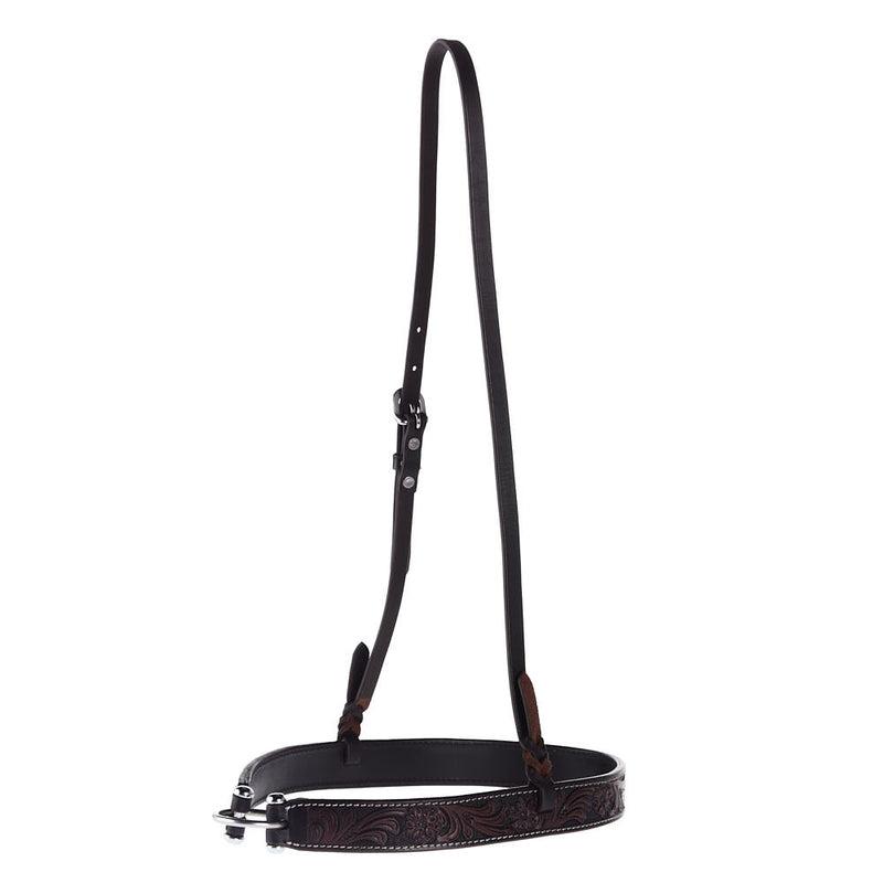WD Tack Heavy Oiled Antique Floral Noseband