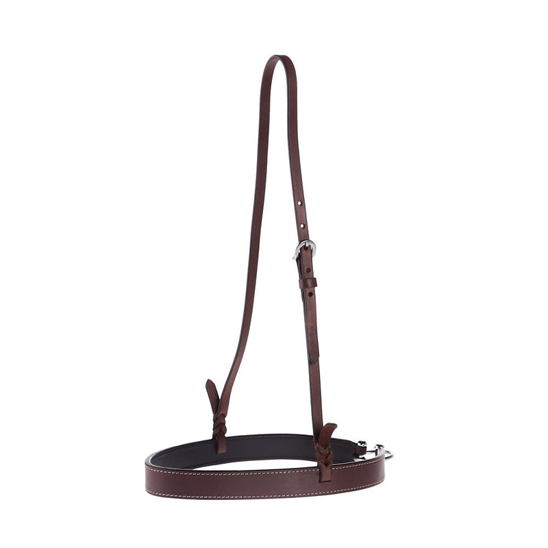 WD Tack Heavy Oiled Double Ply Harness Leather Noseband