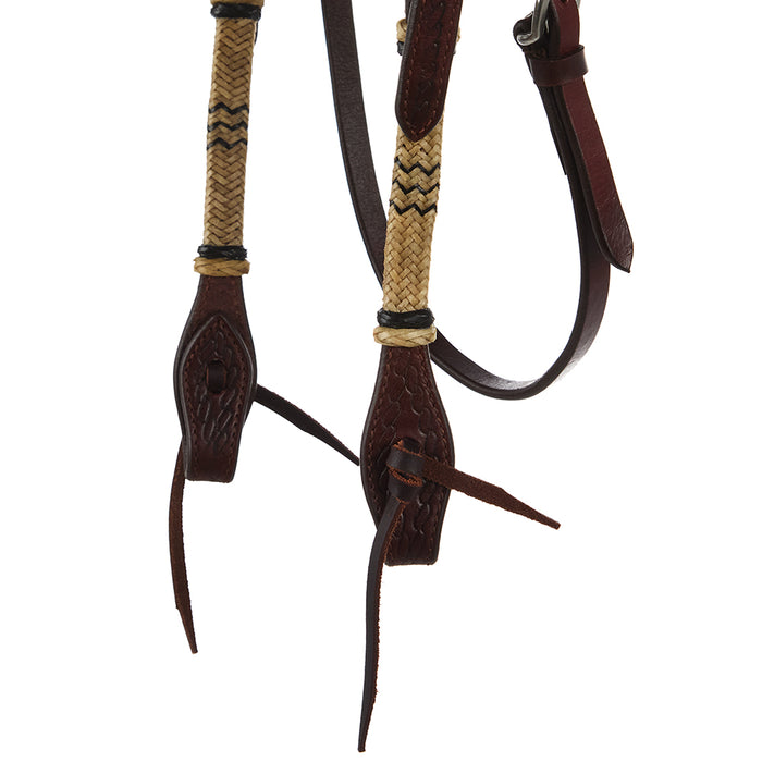 WD Tack Natural Rawhide Browband Headstall
