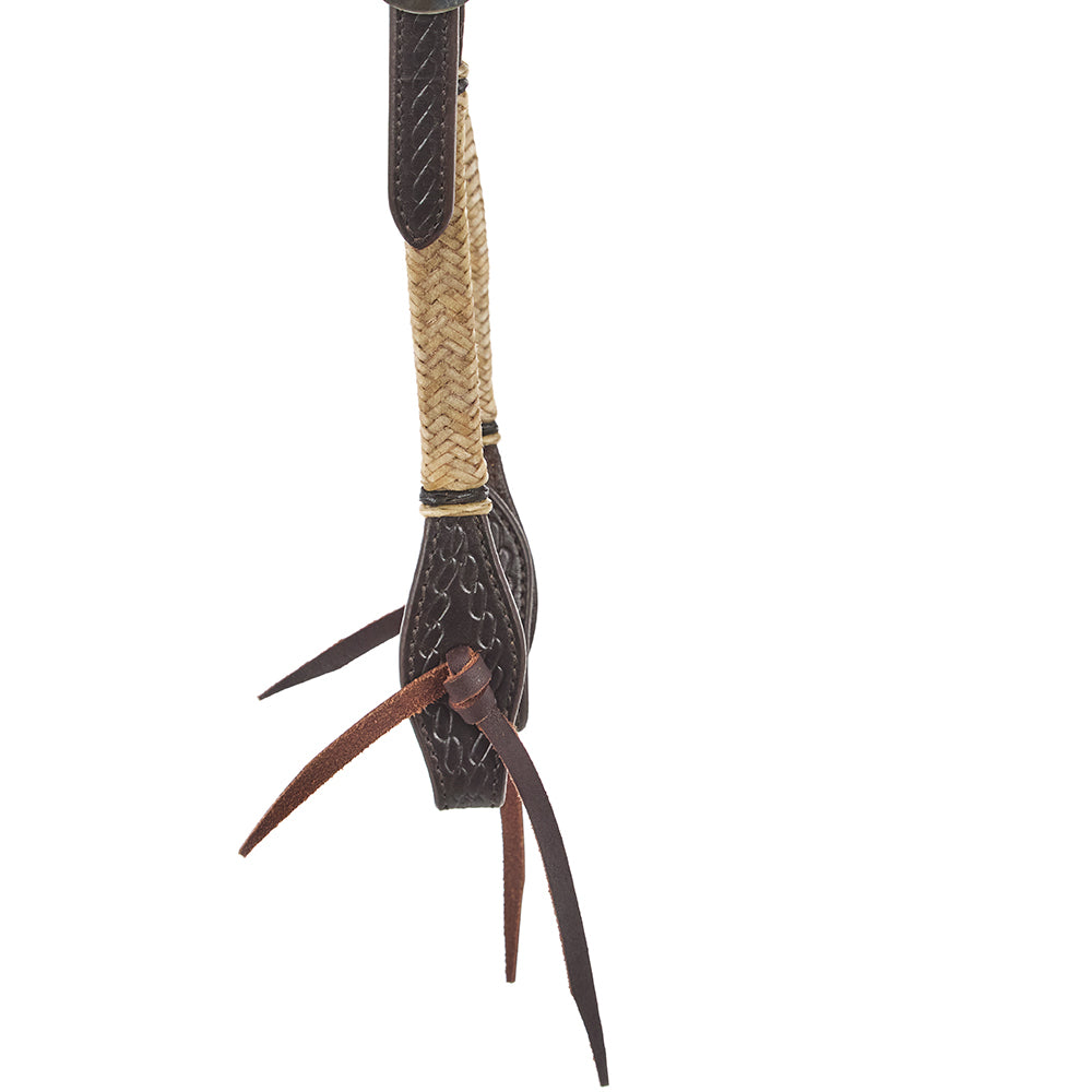 WD Tack Natural Rawhide Single Ear Headstall