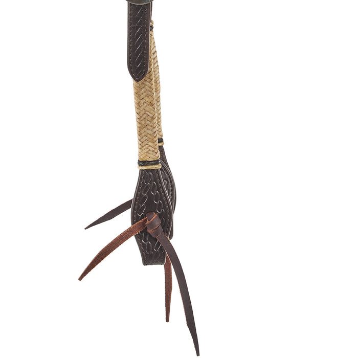 WD Tack Natural Rawhide Single Ear Headstall