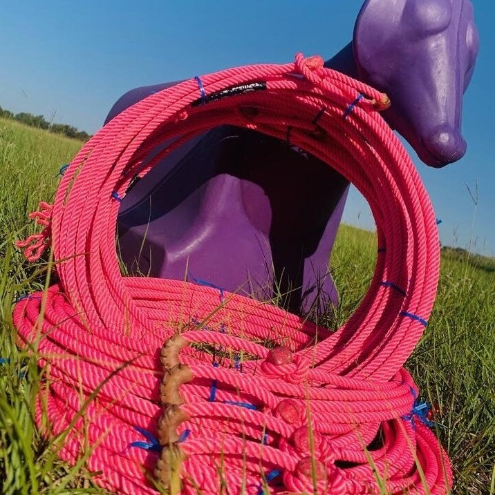 Willard Rope Company Pink Panther 28ft Calf Rope