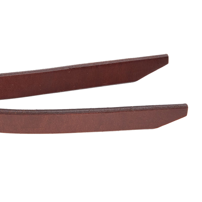 WD Tack 5/8in x 7ft Heavy Oil Harness Leather Split Reins