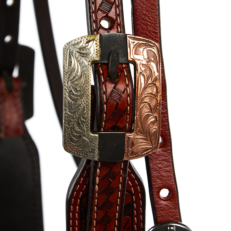 WD Tack Buckstitch Ranger Browband Headstall