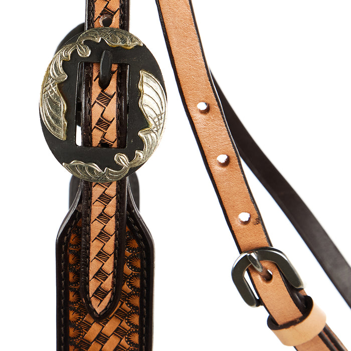 WD Tack Basket Stamp Ranger Browband Headstall