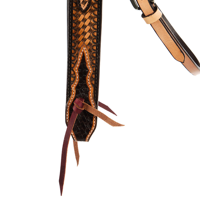 WD Tack Basket Stamp Ranger Browband Headstall