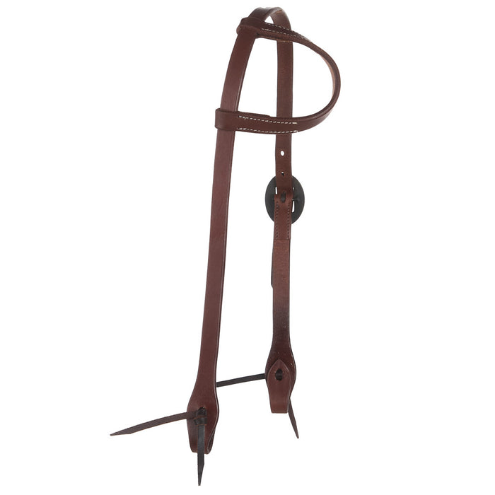 WD Tack Heavy Oil Harness Leather Card Suite Single Buckle Single Ear Headstall