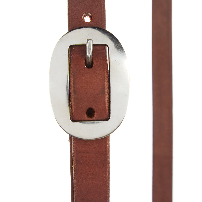 WD Tack Heavy Oil Harness Leather 3/4 Slit Ear Headstall