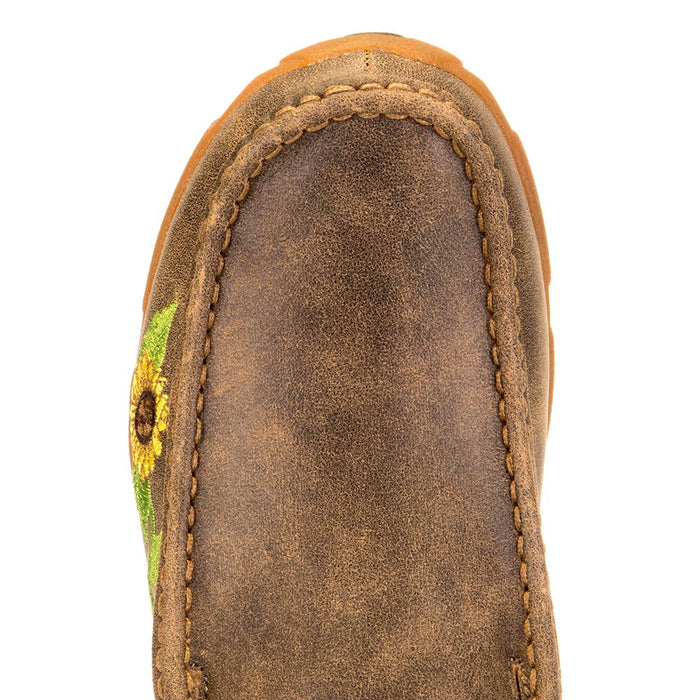 Twisted X Women's Sunflower Driving Moc