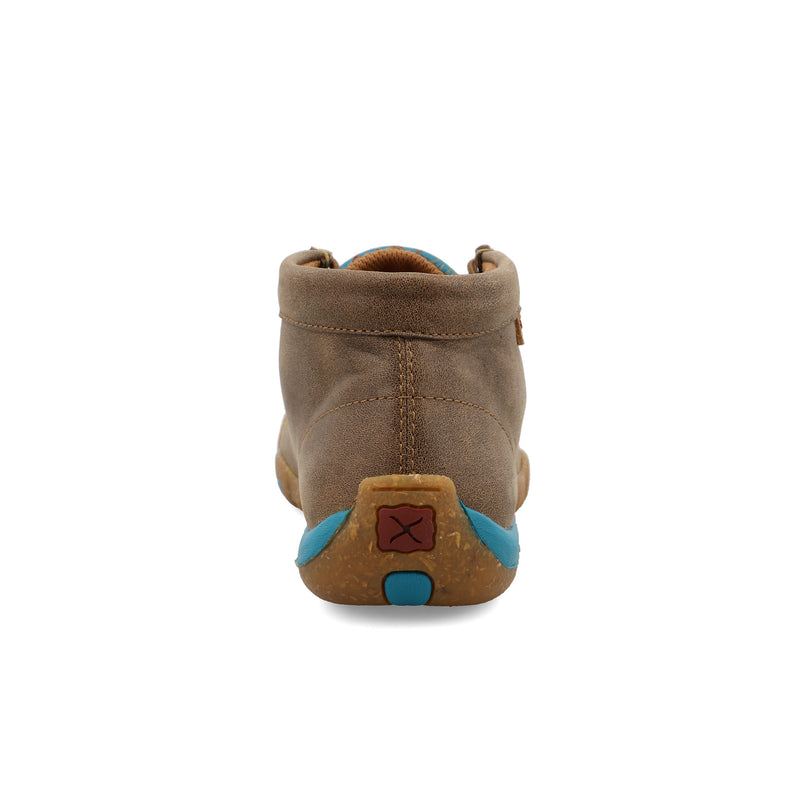Twisted X Women`s Bomber Turquoise Chukka Driving Moc