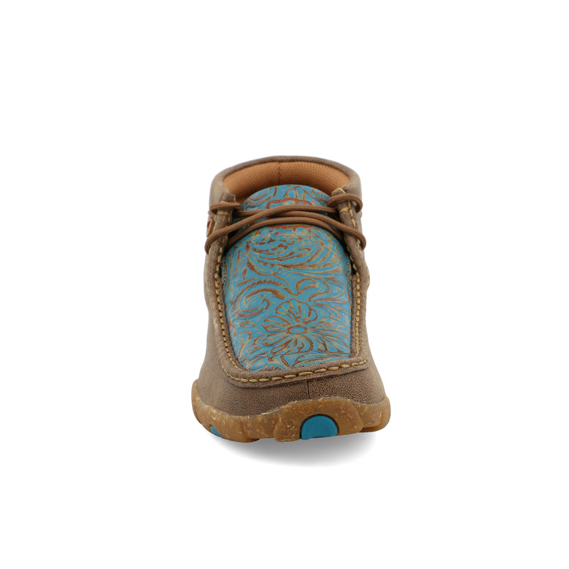 Twisted X Women`s Bomber Turquoise Chukka Driving Moc