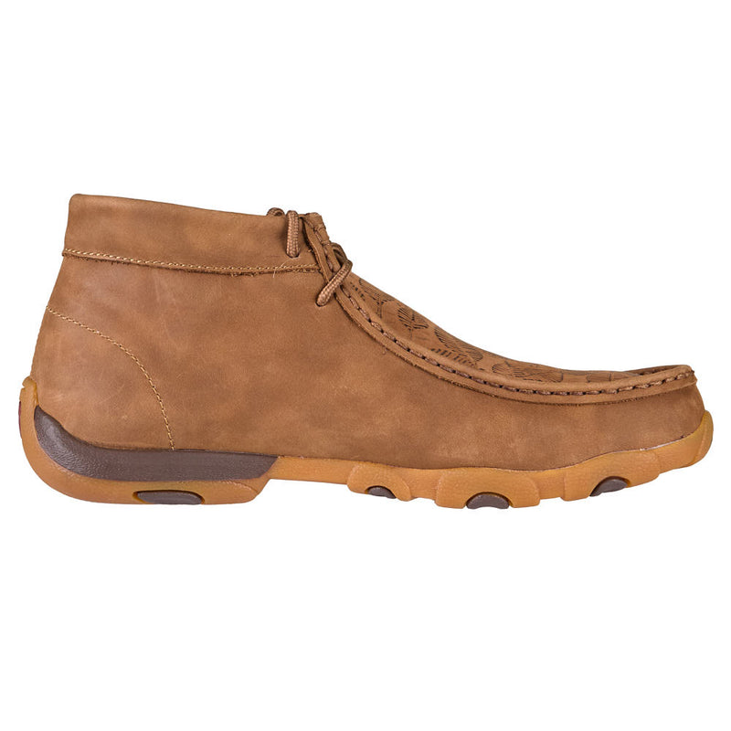 Twisted X Women's Bronze Shimmer Chukka Driving Moc