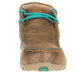 Twisted X Women's Bomber Turqupise Alloy Toe Driving Moc