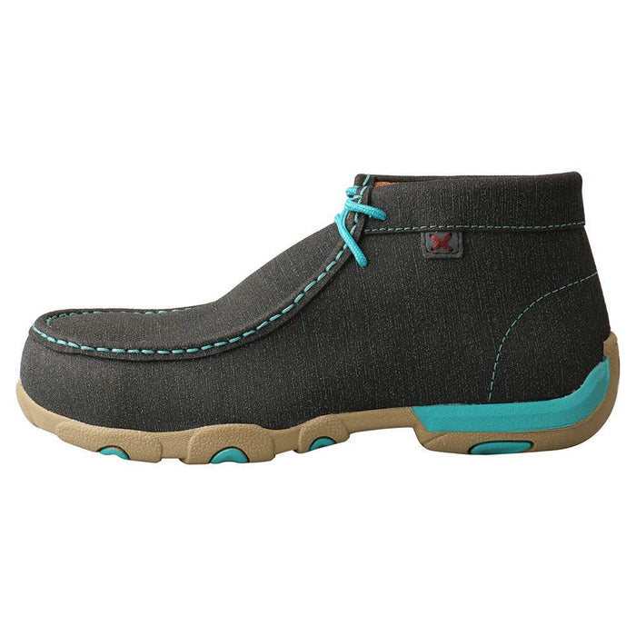 Twisted X Women's DuraTWX Turquoise Driving Moc