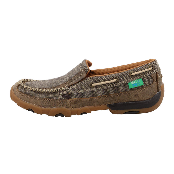 Twisted X Women's Grey ECO Slip-On Driving Moc