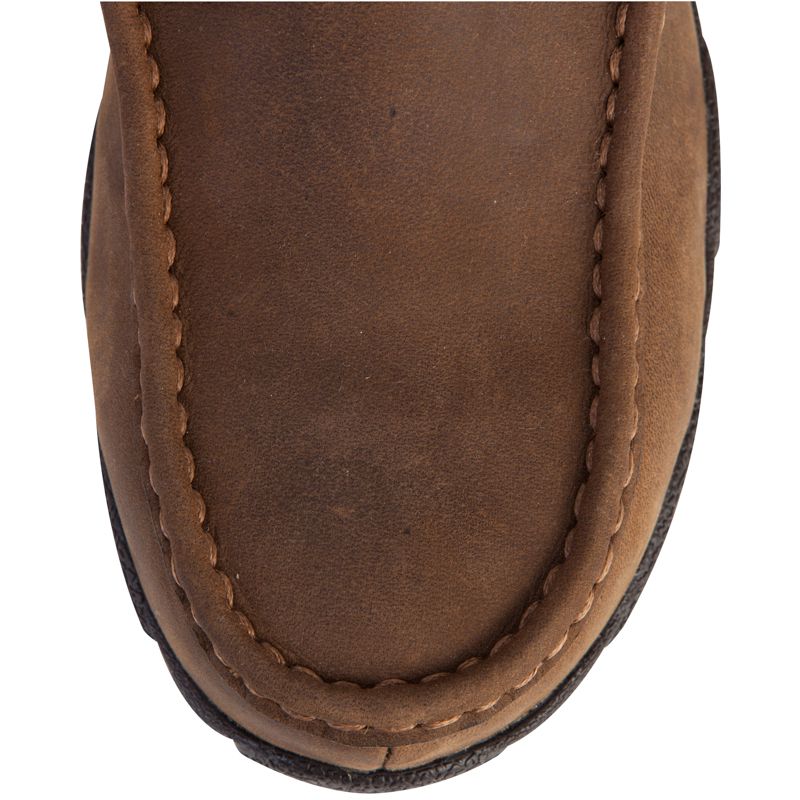 Twisted X Women's Distressed Saddle Steel Toe Driving Mocs