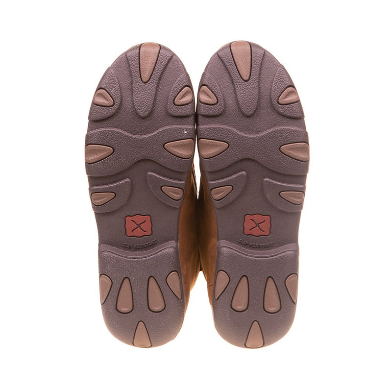 Twisted X Women's Distressed Saddle Steel Toe Driving Mocs