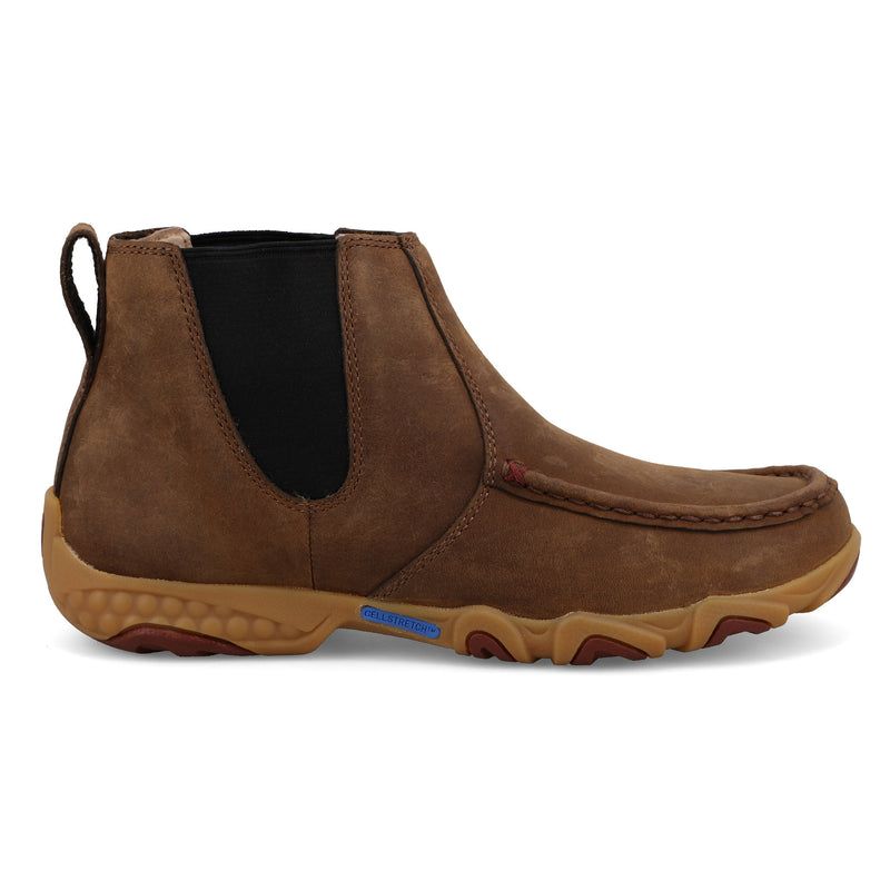 Twisted X Womens Brown 4In Chelsea Driving Moc Casual