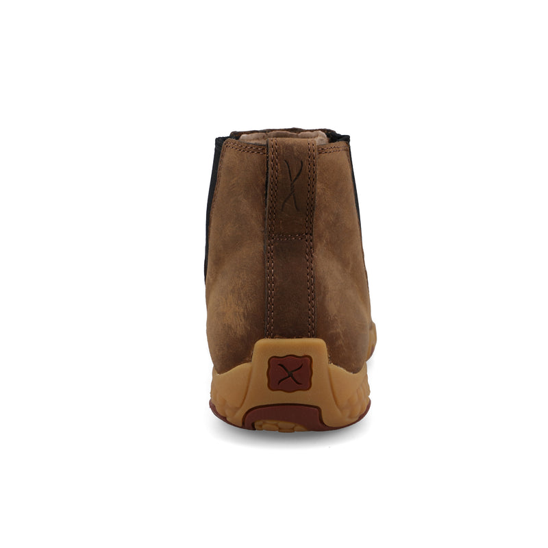 Twisted X Womens Brown 4In Chelsea Driving Moc Casual