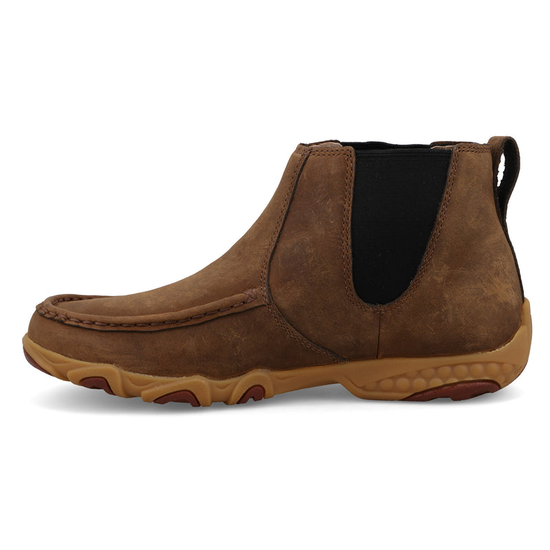 Twisted X Womens Brown 4In Chelsea Driving Moc Casual