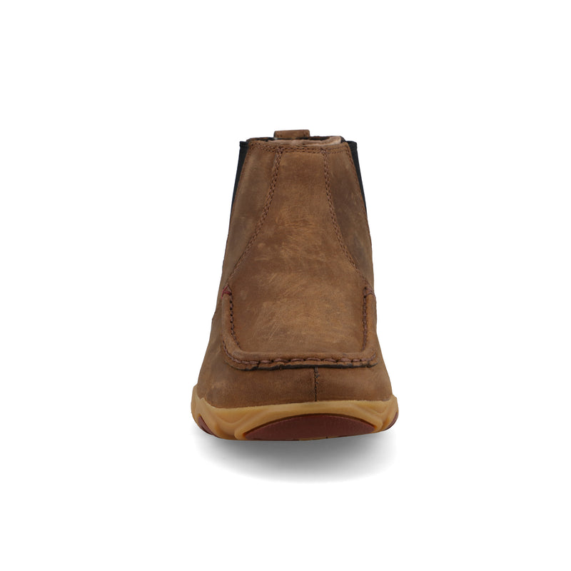 Twisted X Womens Brown 4In Chelsea Driving Moc Casual