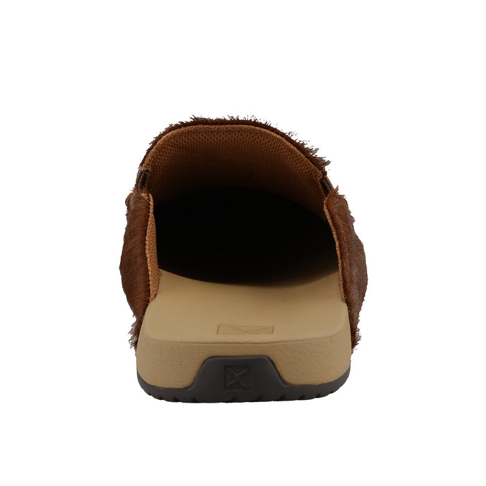 Twisted X Women's Dark Brown & Tan Hair On Mule