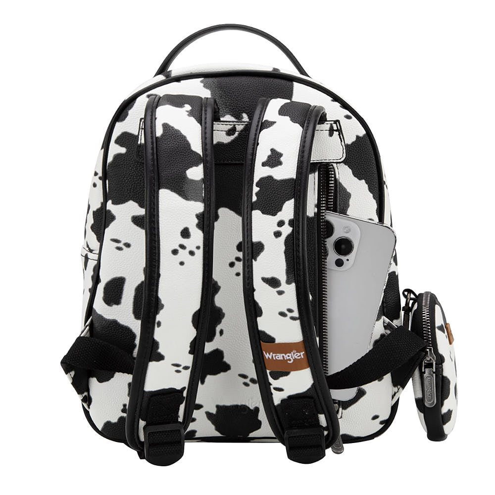 north face cow print backpack Wrangler Black with Coin Pouch — NRS 25AW Alan Schilke standing next 14.5 x 6 x length:1.98mSpinning S662MH