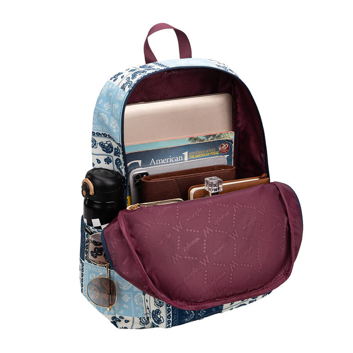 Wrangler Paisley Print Jean Backpack