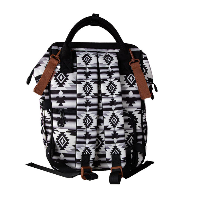 Montana West Black Aztec Backpack