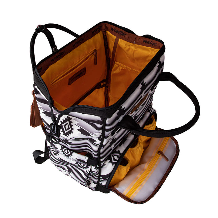 Montana West Black Aztec Backpack