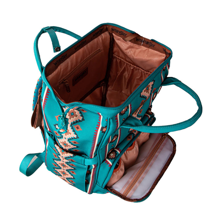 Montana West Turquoise Aztec Backpack