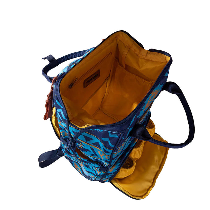 Wrangler Navy Aztec Callie Backpack