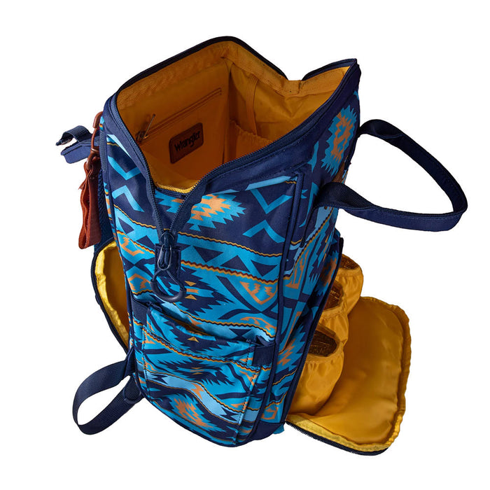 Wrangler Navy Aztec Callie Backpack