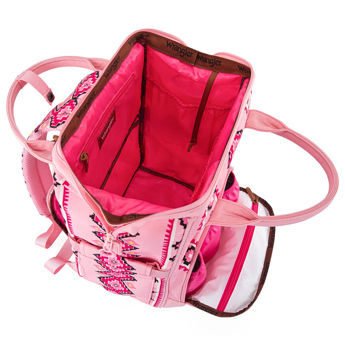Montana West Pink Aztec Backpack