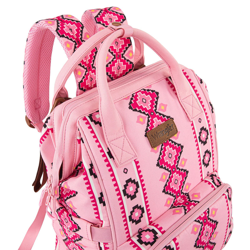 Montana West Pink Aztec Backpack